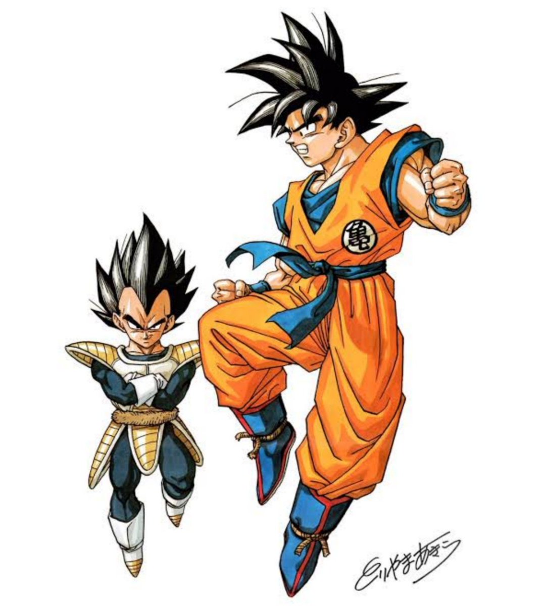 DBZdaily_'s tweet photo. Art by Akira Toriyama https://t.co/NkZ0ddbRGx