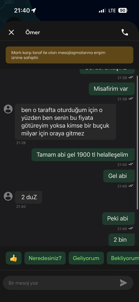 BakiErez's tweet photo. @OguzAlperOktem Tag sürücü taksi sürücüleri aynı yolda ilerliyor dolandırıcı olma yolunda https://t.co/lPXLSet0kj