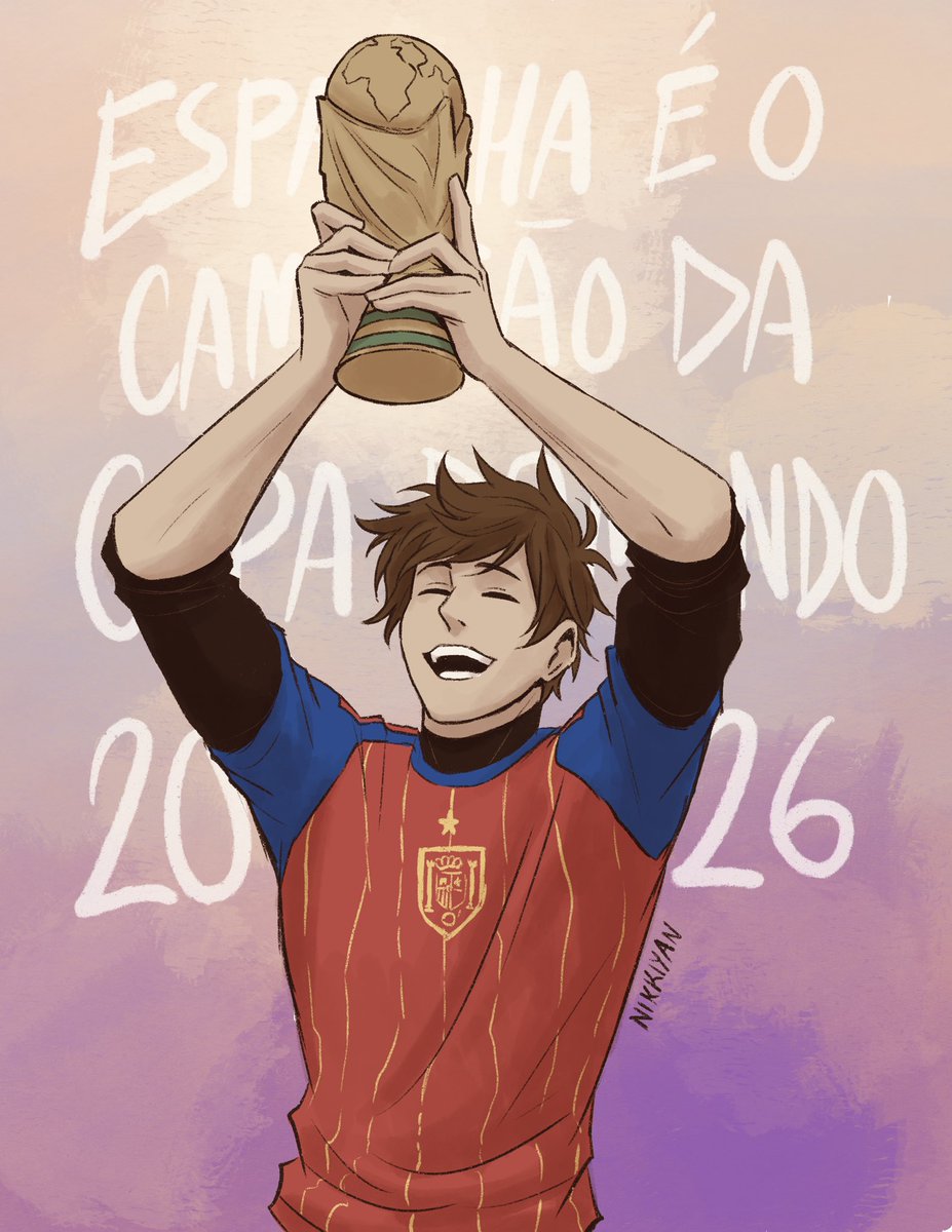 nikkiyan_'s tweet photo. A copa já acabou, a hype já acabou e eu chego com a última tirinha SÓ AGORA! Mas eu precisava fechar essa saga com a vitória do Espanha 🇪🇸 #hetalia https://t.co/7hz8w5JHWk