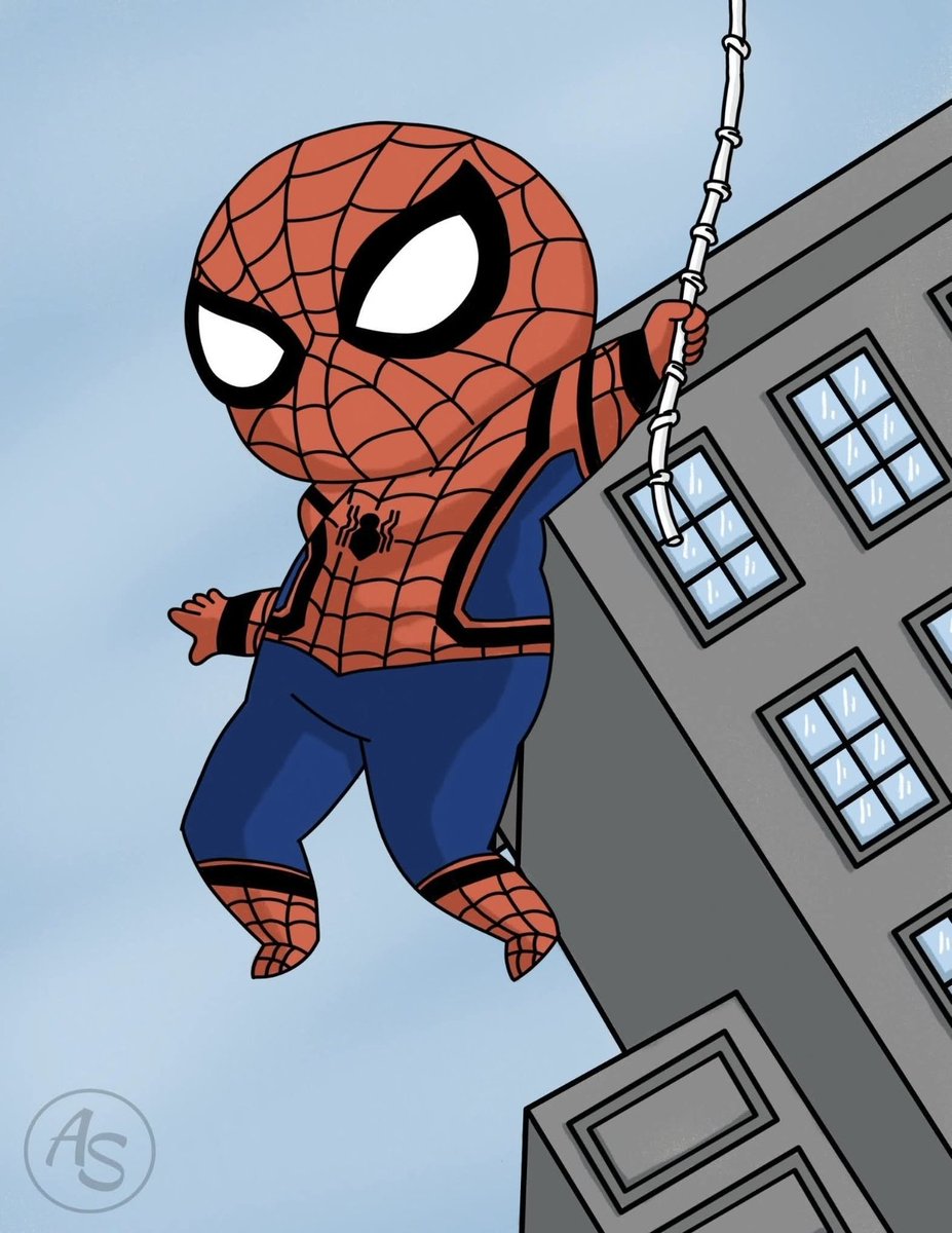 Sonia93_OnlyMe's tweet photo. A chubby Spidey to celebrate the new movie that I wached and I loved. It isn't only a superhero movie but a movie of growth, acceptance, change, family and friendship.💛

And you, wanderers, did you watch it? Did you love it like me? 😍

#arsscripta #spidermanbrandnewday https://t.co/YgdA1gQrkL