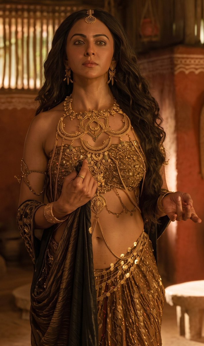 Davy_jones_JS's tweet photo. Rakul Preet Singh as Surpanakha 🫠❤️ https://t.co/dbeUapADm2