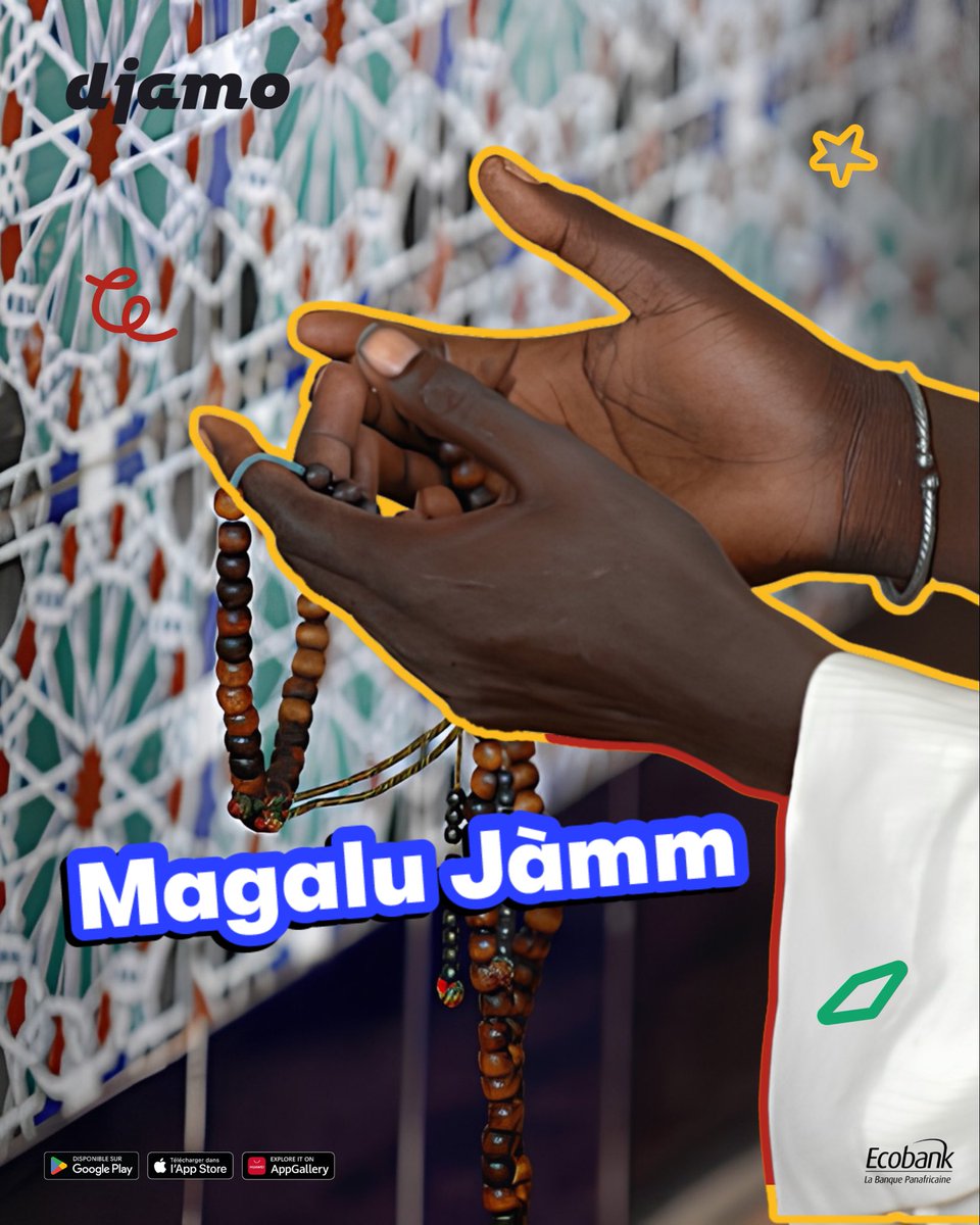 djamoSN's tweet photo. Djamo mi ngi leen di ñanal maggalu jàmm.⁣ 📿 https://t.co/yBEpPLxXAp