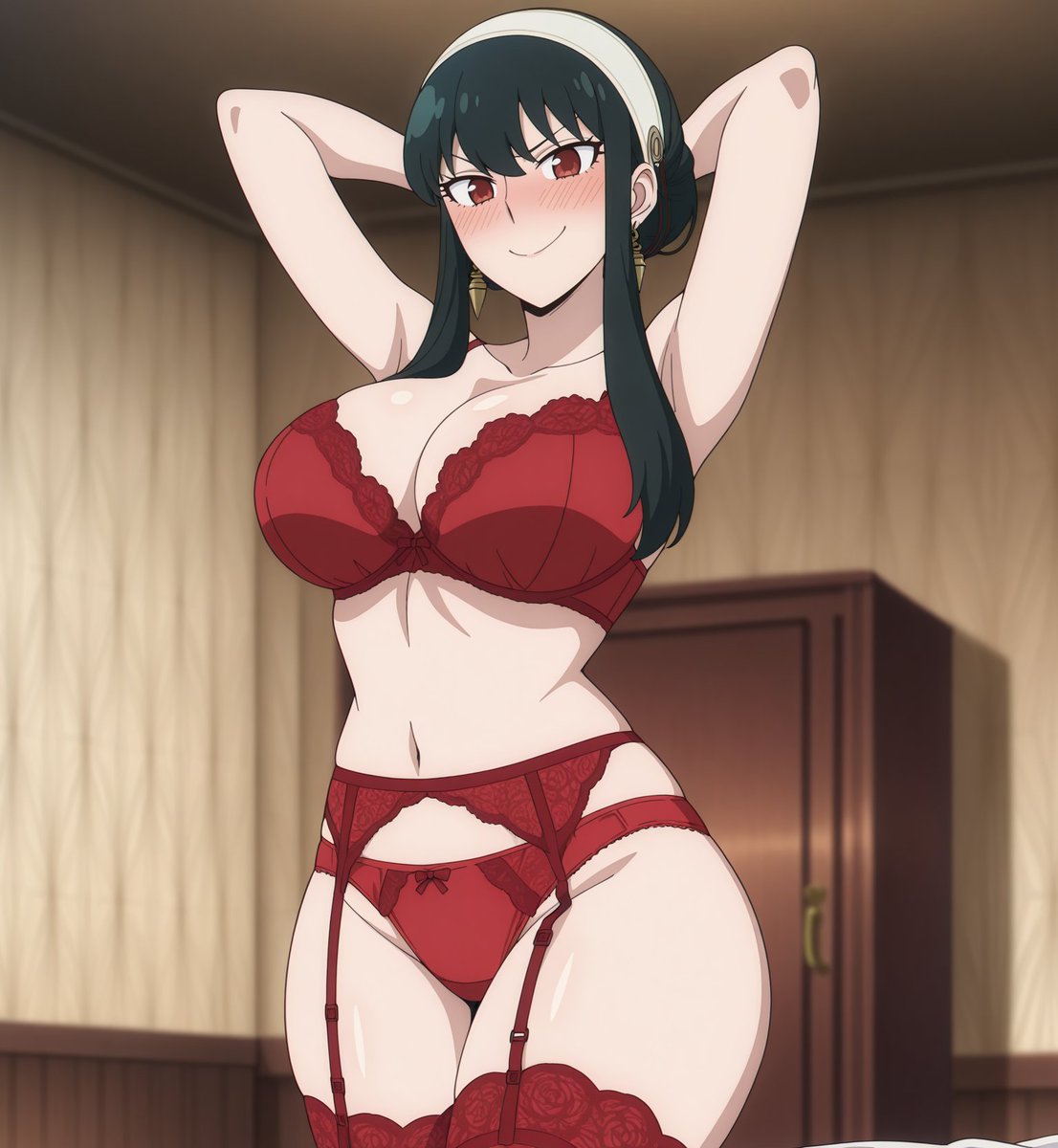 RomcomWaifus's tweet photo. Daily Slice of Waifus 
Day 8 🖤
#SpyXFamily
#YorForger #ヨル・フォージャー https://t.co/fHpX0iPbUd