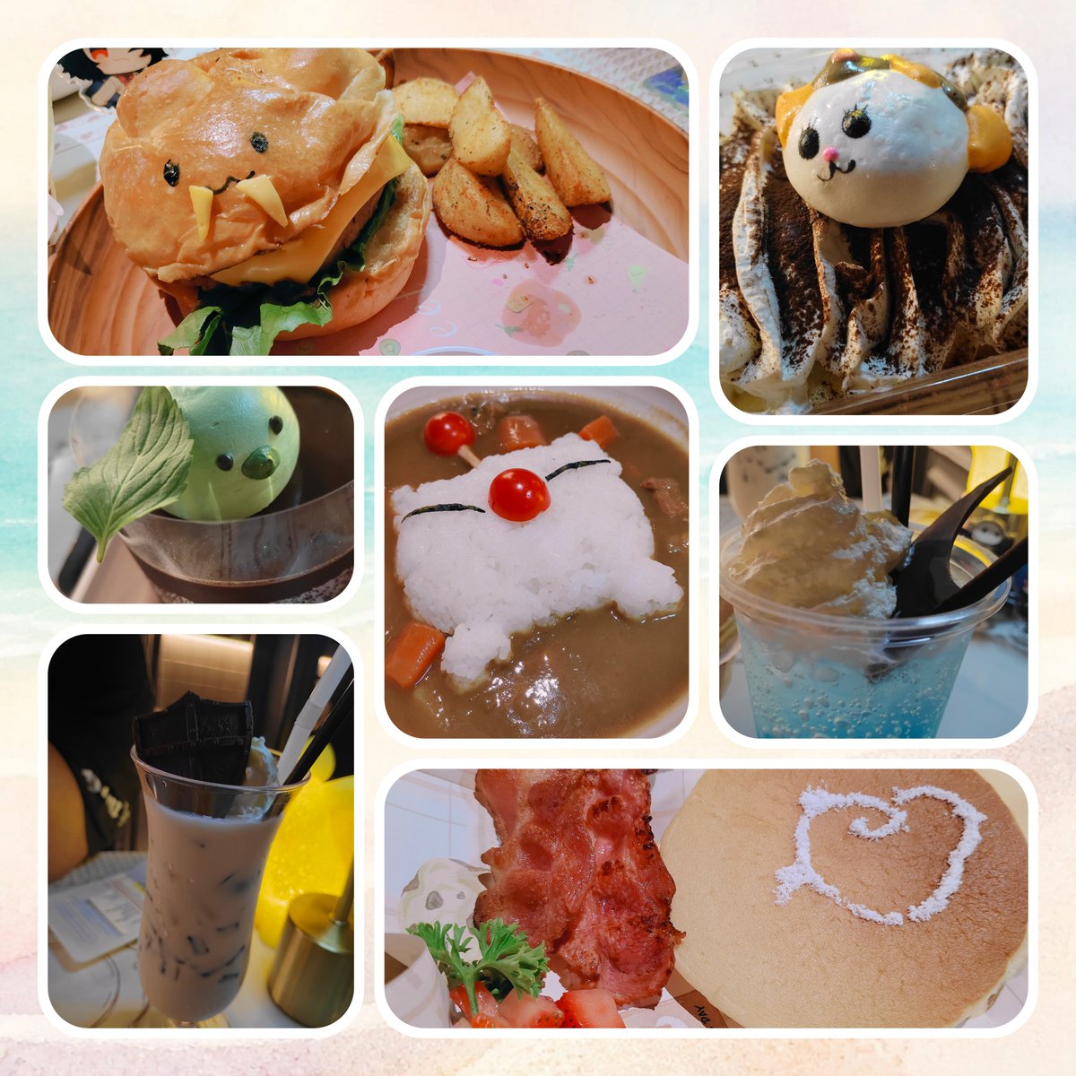 ichiibal_sage's tweet photo. FF14 Aetherflow Cafe fan project
😋
ปล.ร่มน่ารักมาก https://t.co/AVttRsEgGu