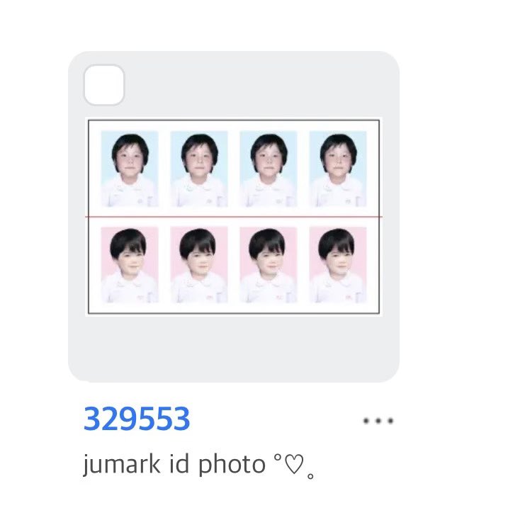 sep_029's tweet photo. pls kindly rt / rt before use ♥︎

✶ jumark id photo 🍧

polar code : 329553
@ moshi moshi 

✶ personal use only

( #junniorrs #markjrtn #juniormark ) ★｡˚⋆ https://t.co/cbMk54PBd1
