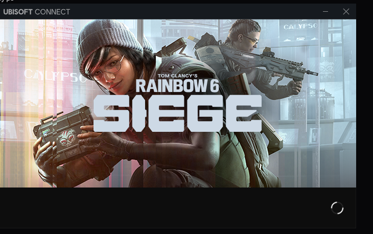 iruoshi_R6's tweet photo. @ParagonTweaks 

After applying the tweaks my siege is just stuck on this while trying to open it, any fix? https://t.co/SaeHes2NVM