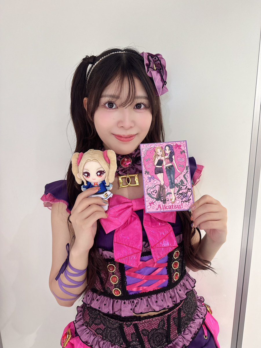 miiii_am's tweet photo. #アイカツスタイル観光 北海道
お渡し会🩷💜

会いにきてくれてありがとう！！！！
みんなの顔見ながらお話しできて
なまら嬉しかったよ✨

また北海道行きたいな！！！！

#aikatsu #アイカツ https://t.co/aUaxFnIM0x