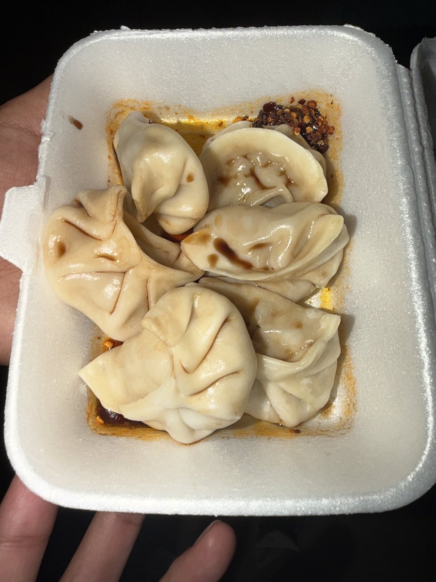ajnlakk's tweet photo. dumplings so good had to go back https://t.co/2LtXBiXq7C