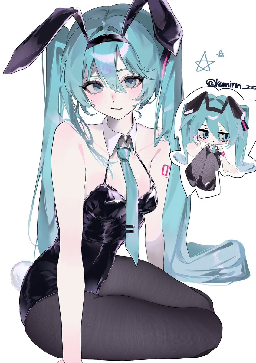 kaminn_zzz's tweet photo. #バニーの日　#初音ミク 
🩵🐇 https://t.co/4pfafWawNf