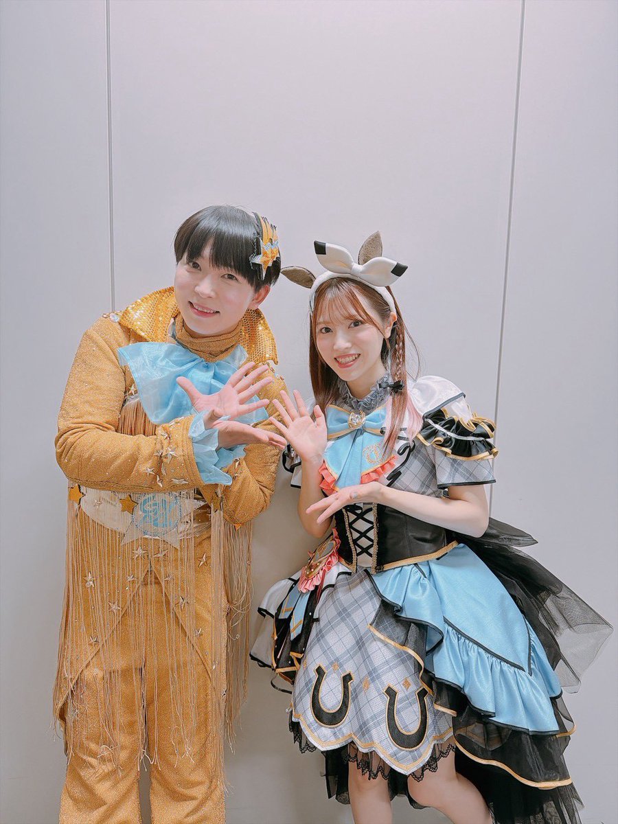 kaori_staff_'s tweet photo. #TIF2026 で筆ちゃんにも会えたよ〜☺️🫶🏻
久しぶりだったんだけど今日も可愛かった✨✨

タンバリン選手権前に来てくれてありがとうね〜☺️夏織

#筆村栄心
#ウマ娘 https://t.co/rWftIE8LAI