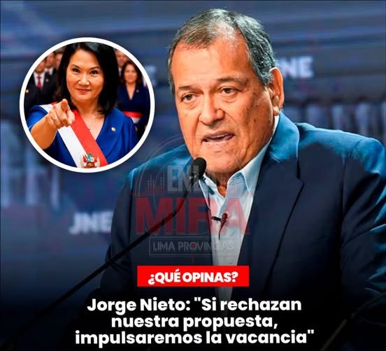 ManuelLenReyes1's tweet photo. Mostrando su verdadero rostro d zurdo antisistema, el caviaron llorón Jorge Nieto, ha lanzado una vedada amenaza contra Keiko!. Más rojo radical q los zurdos, ha optado x el chantaje, antes q el concenso y debate democrático d medidas q debería tomar el Congreso.
Cuestión d Conf https://t.co/fYTZdmiYWJ