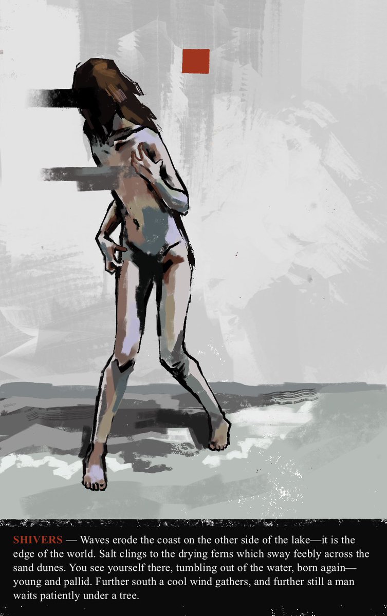 nonviolet_'s tweet photo. #DELTARUNE more Disco Elysium stuff. this is the vessel or something, I don’t really know. mostly just wanted to practice painting in this style https://t.co/k0a2zfhBV1