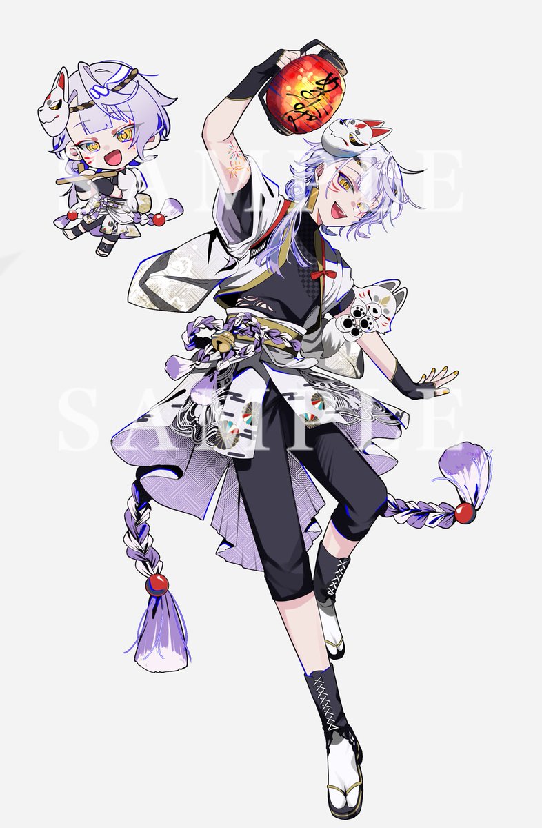 hakobiyaa_'s tweet photo. めるすぱ様、3rdオリジナル曲
『 百花繚乱めるてぃ☆さまー 』

イラスト担当させていただきました！！
ぜひぜひたくさん見て聴いてください🎇🎆 https://t.co/xSJNXGqo7T