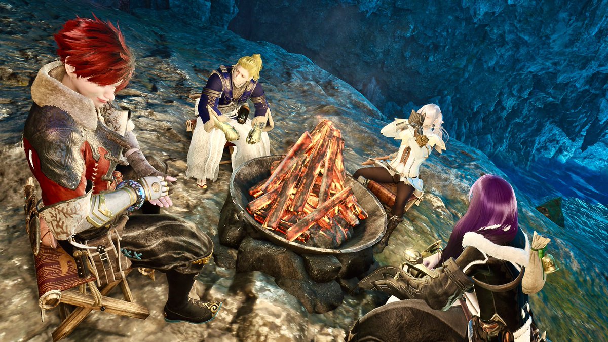 Tobari_Yorha's tweet photo. 📚ある日のフリーレン達🪄︎︎◝✩

フリ「暗いよー！怖いよー！！」

フェ「フリーレン様…これで何度目ですか？」

シュ「とりあえず皆で引っ張りだそうか…」

ザイ「はぁ……先が思いやられるな」

楽しい冒険になりました✨📸

#MHWilds重ね着 
#MHWilds 
#葬送のフリーレン
#モンハンワイルズ https://t.co/3kEWcy3fmZ