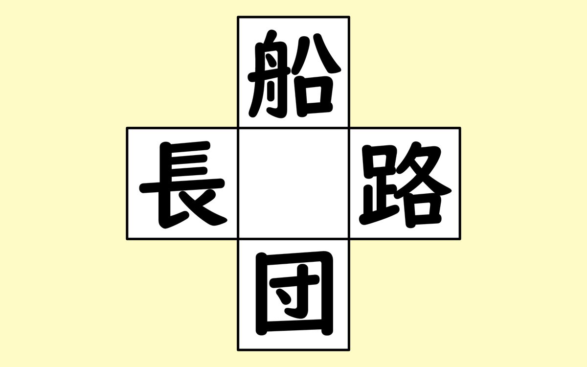 raioneck's tweet photo. 朝の脳トレ漢字穴埋め問題、85問目。
週の終わりの金曜日。今日も良い一日を。
#脳トレ
#漢字穴埋め https://t.co/58yPrnBwwG
