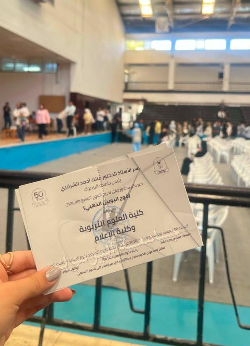 maya_alayed's tweet photo. Graduation Rehearsal🎬🎓 
بروفا حفل التخرج https://t.co/1ecdKZgeMY