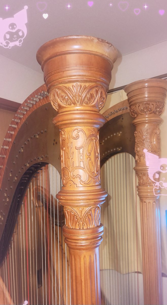Harp_world's tweet photo. 8月2日はハープの日🪉
今日も一日ﾊ-ﾌﾟﾁｬﾝと一緒で嬉しいでした
ボロボロ1号ﾁｬﾝもだんだん復活してきて安心ɞ̴̶̷̥⩊ɞ̴̶̷̥
8月は1号ﾁｬﾝとたくさん演奏します
頑張る🐘
うちの1号ﾁｬﾝと2号ﾁｬﾝ
アイリッシュ様
 #ハープの日 https://t.co/59EfK9iDRQ
