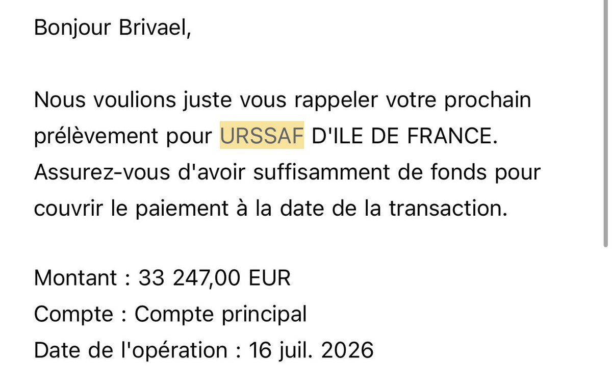 brivael's tweet photo. Au passage, la prochaine fois que tu ouvres ta petite bouche de rageux.

Renseigne-toi.

Voilà ma contribution à l’Urssaf du mois dernier.

Où sont les services publics qui fonctionnent ? Nulle part car l’État obèse qui a argent infini ne sait pas allouer le capital.

Tu as créé combien d’emplois toi ?

Tu as créé quoi comme produit utilisé tous les jours par des individus qui s’en sortent grâce à ce que tu construis.