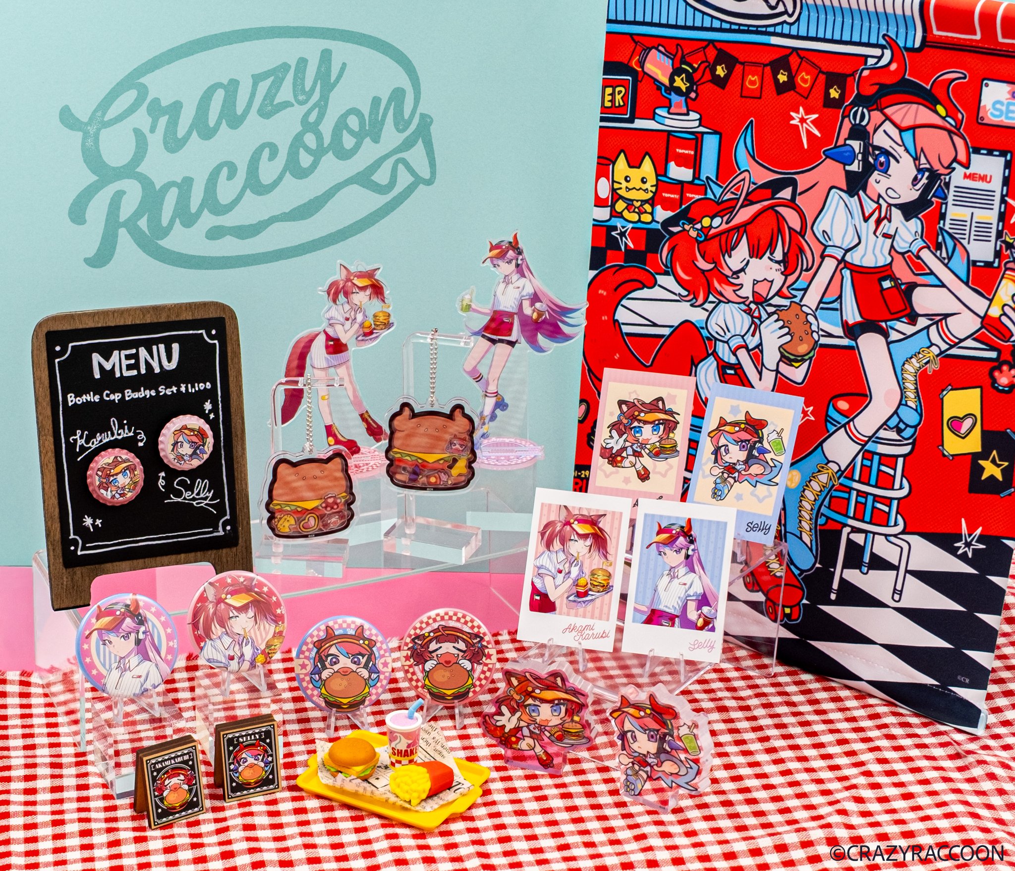 Crazy Raccoon в X: „【CRAZY RACCOON ONLINE STORE】 ・HAMBURGER DAY