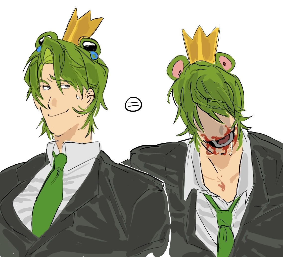 applejamnot's tweet photo. 태그하는거 자꾸 잊음
#froggydude https://t.co/hCuLXcTAcC