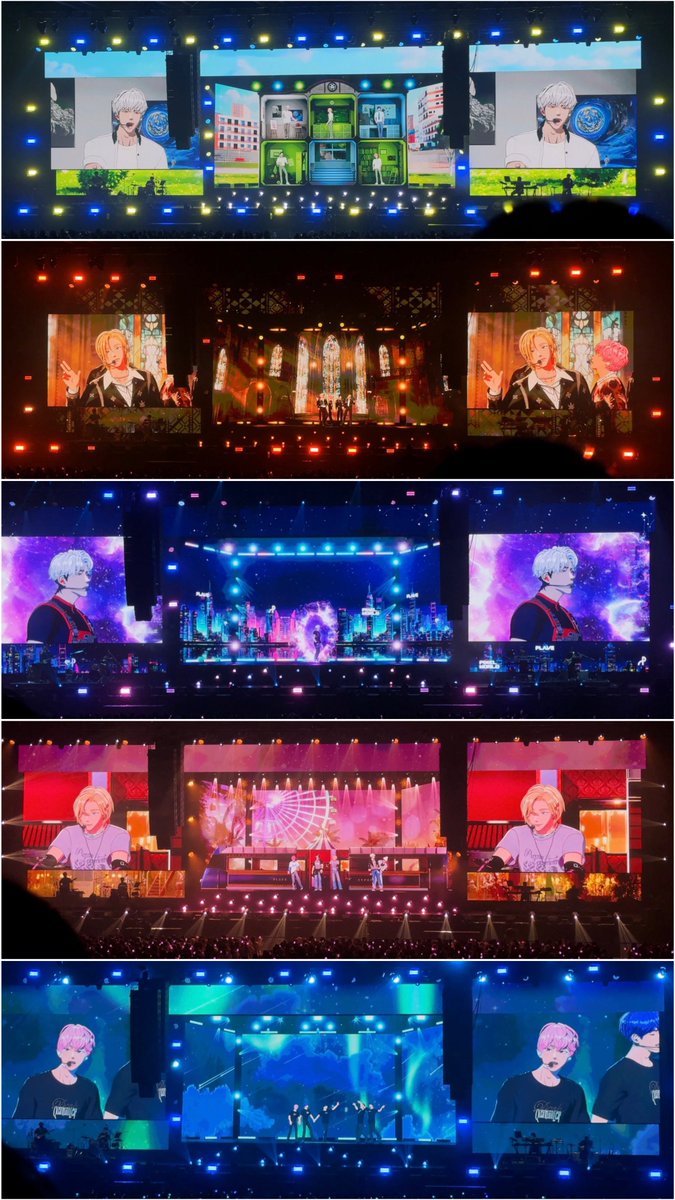 selotojang's tweet photo. แค่ดูสเตจแต่ละอันก็คุ้มแล้วคั้บ 🥹 สวยตาแตกมากๆ แถมน้องรีแอคคุยกับฟคไทยได้เรียลทามเลย เป็นอีกคอนที่เอนจอยที่สุดของปีสำหรับเราเลย https://t.co/R0IUTTw0OX