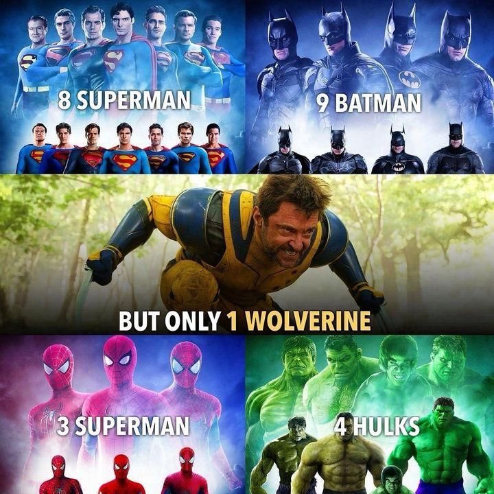 lynxchizzy's tweet photo. Actors come and go. Wolverine stays. https://t.co/P506yvK8VG