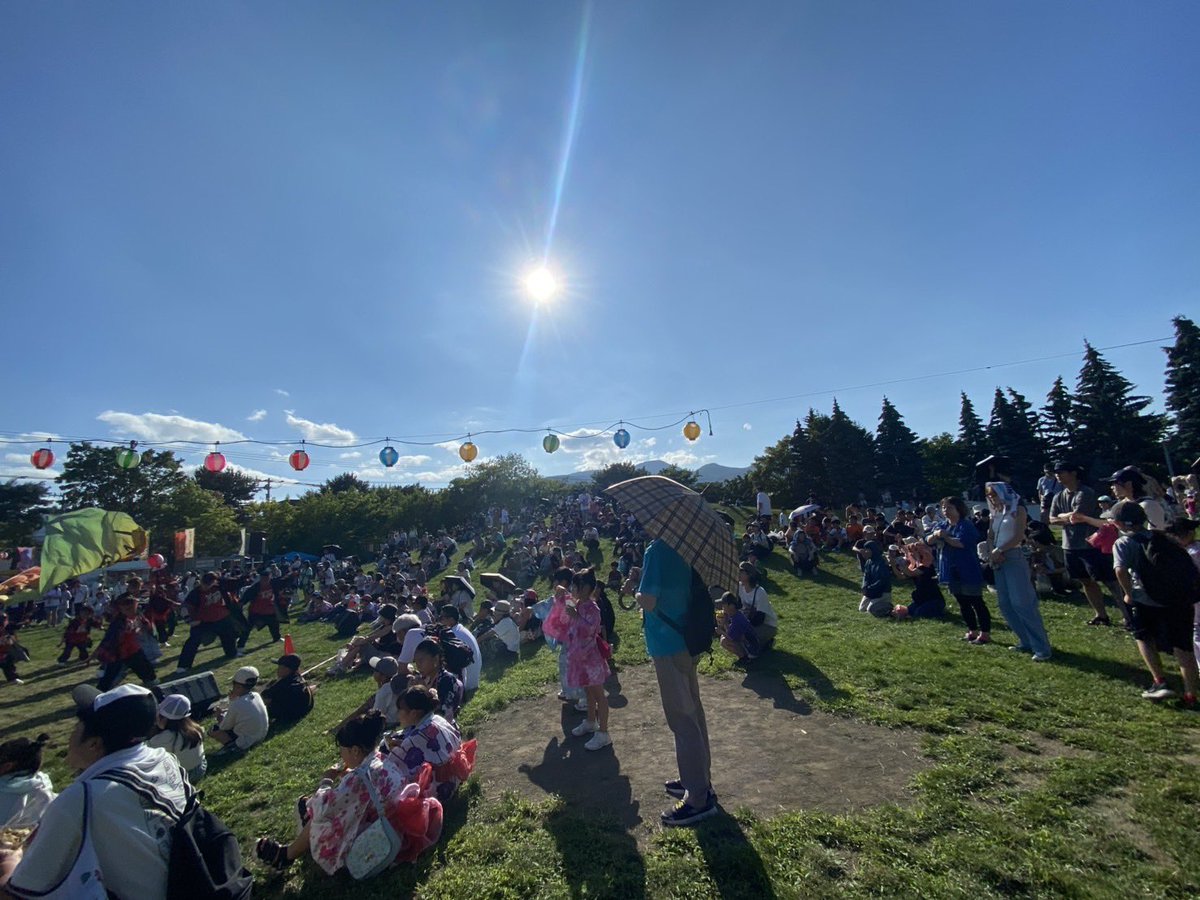 miichibi27's tweet photo. 近くの公園でやってた夏祭り行ってきた！ https://t.co/HRy6eHUpkr