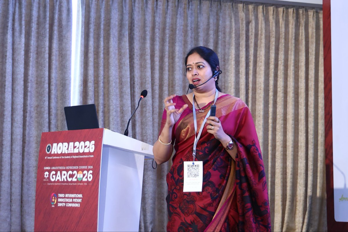 Keerthich1155's tweet photo. At GARC- AORA- APSA 2026. Thank you @BalavenkatSubr1 sir.If opportunity itself is humbling, more gratifying are the reviews from the delegates. Always thankful #garc https://t.co/i0ygiCffVN