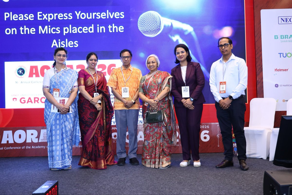 Keerthich1155's tweet photo. At GARC- AORA- APSA 2026. Thank you @BalavenkatSubr1 sir.If opportunity itself is humbling, more gratifying are the reviews from the delegates. Always thankful #garc https://t.co/i0ygiCffVN