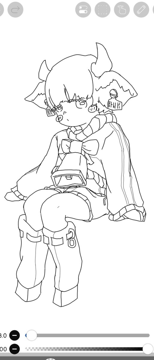 _kayui's tweet photo. 【イラスト】
デジタル絵に挑戦してみました。
私の楽曲をいくつか歌ってくださっています、電子クルフカさんです。
#イラスト #電子クルフカ https://t.co/qFkyVHAlKC