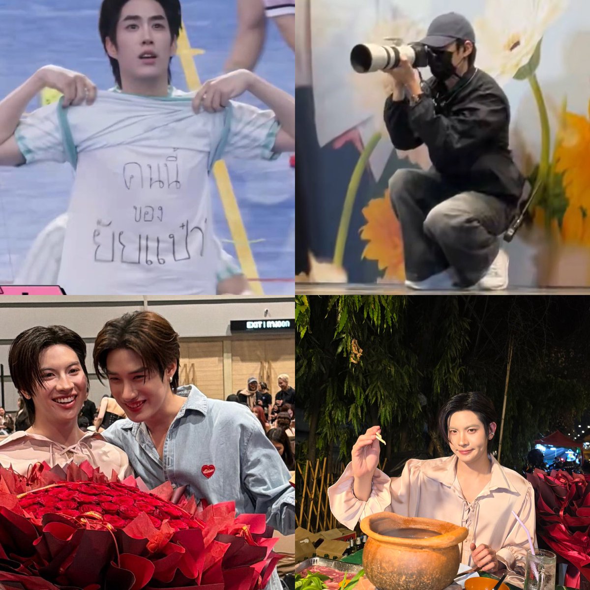 firstoneonlyy's tweet photo. ดีใจที่ได้เกิดทันยุคพระเมะคลั่งรัก
- โชว์เสื้อจนได้ใบเหลือง “คนนี้ของยัยแป๋ว” 
- ปลอมตัวมาเป็นตากล้องให้เจ้าของวันเกิด
- กุหลาบแดง 99 ดอก
- พาเธอขาไปอีทหลังจบงาน  

เหมือนอ่านฟิคเรื่องนึงเลย แต่ไม่ใช่ นี้คือชีวิตจริง มติมันท์ไม่เคยทอดทิ้งประชาชนเลยจริงๆ

FIRSTONE TURNED 26
#26thHBDFIRSTONE