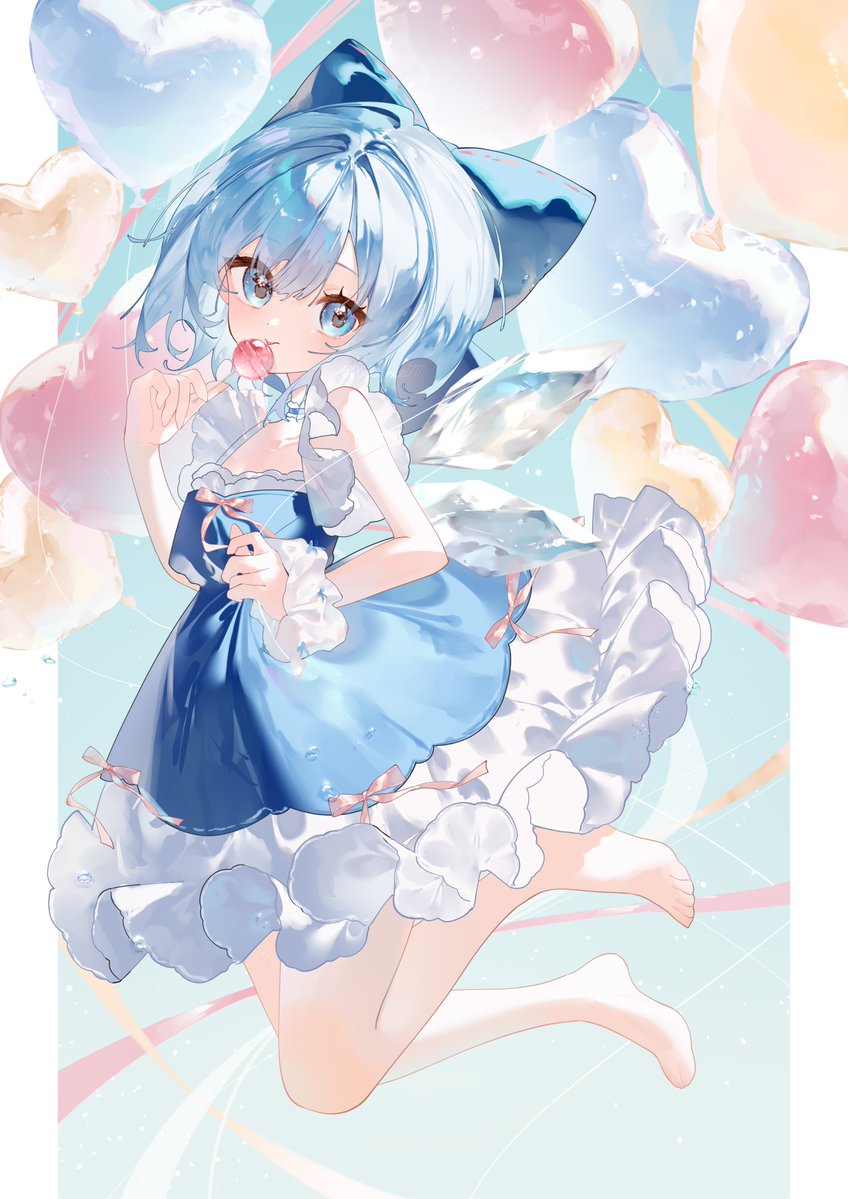 koyuuuyuki717's tweet photo. 𝑠𝑢𝑚𝑚𝑒𝑟なチルノちゃん⊹ ˚. ♡ https://t.co/T1Biz4NUNO