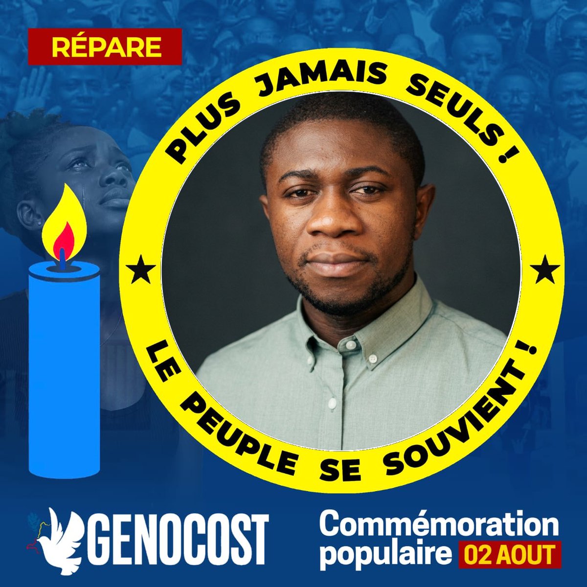 BofolaJr's tweet photo. Plus jamais seuls
#GENECOST 🕯️🇨🇩 https://t.co/xR9JqbxL57