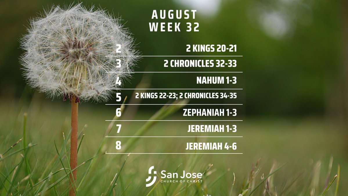 SanJoseCofCJax's tweet photo. "When your words came, I ate them; they were my joy and my heart’s delight, for I bear your name,
Lord God Almighty."
Jeremiah 15:16
#ReadTheBible #OneYearBible #InTheWord #ScriptureDaily #SanJoseChurchOfChrist https://t.co/mbPqZqxFzJ