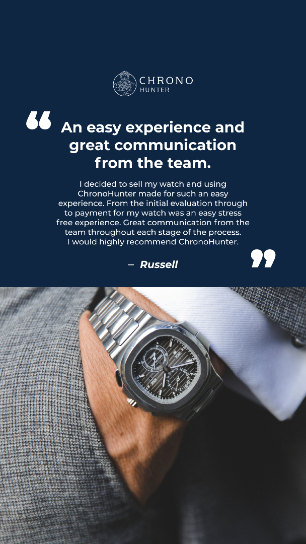 TheChronoHunter's tweet photo. Stress-free selling with expert support from valuation to payment. https://t.co/ueoVy6JOCn