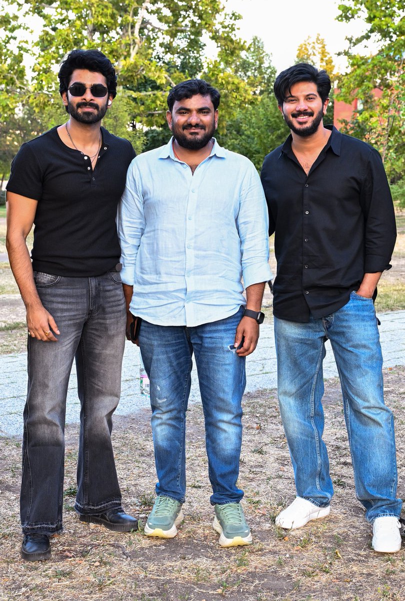 SLVCinemasOffl's tweet photo. #SriSri abroad schedule wrapped up ❤‍🔥

All set to his the big screens this year.
Release date announcement soon 🤩

#LoveWillSparkAgain 
Starring @dulQuer, @hegdepooja & @Dheekshiths 
Directed by @ravinelakuditi9
Music by @gvprakash
Cinematography by #AnayOmGoswamy
Editing by #KotagiriVenkateswaraRao
Production design by @artkolla
Produced by @sudhakarcheruk5 under @SLVCinemasOffl
Music on @saregamasouth