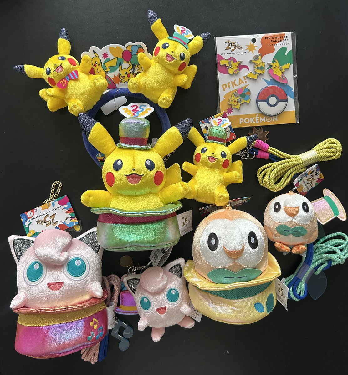 ユニバ25周年 いま30周年タグ🏷️付きグッズ🧸多いからUSJが25周年