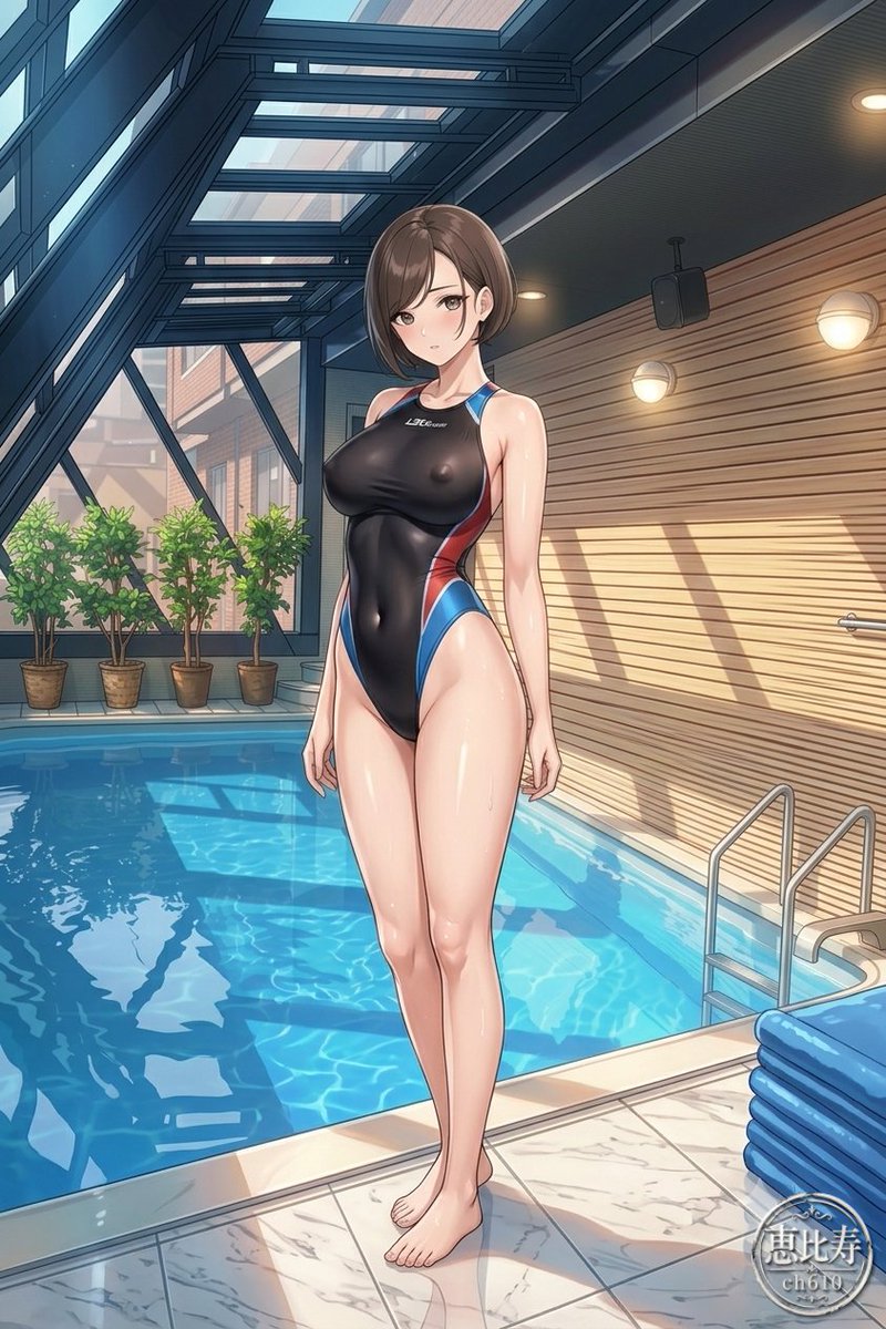 ebisu_ch610's tweet photo. 🍀水着を着せてみた🍀
※水着イラストを掲載するため、
念のためセンシティブ設定で投稿しています。
マイキャラ編
#水着を着せてみた #Aiat #AIイラスト
#マイキャラ #癒し系 https://t.co/3cqwpZff1G