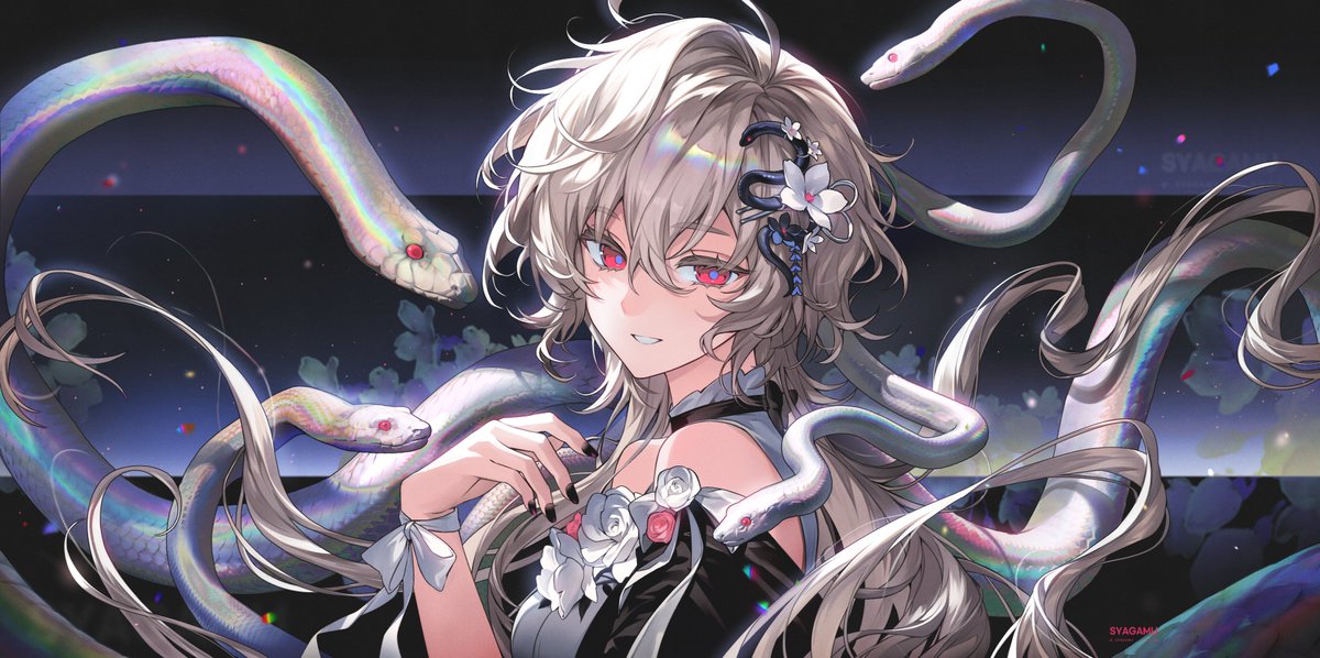 _SYAGAMU's tweet photo. 🐍🌈 https://t.co/tX3yW998OP