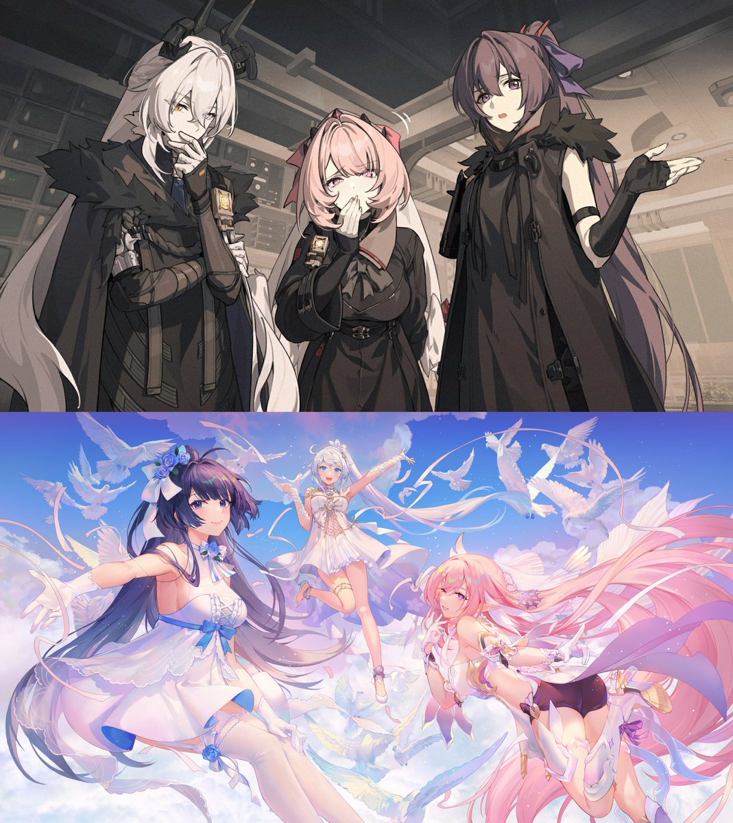 tomoefanacc's tweet photo. in another universe~ https://t.co/egfxWmk42O