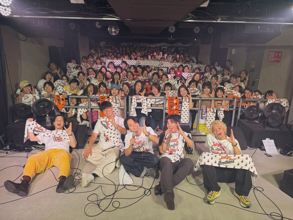 ykrm_official's tweet photo. #JokyoMentaiBrothers
🔥大阪公演ありがとうございました！！🔥

5年ぶりのJokyoMentaiBrothers!!
こうしてLIVE出来ることが本当に嬉しい！！🫶🏻🫶🏻✨

久しぶりに会えた方も、初めて来てくださった方も、一緒に最高の時間を作ってくれてありがとうございました✨😚

また必ず大阪に帰ってきます！！
これからの公演もお楽しみにっ✨☺️