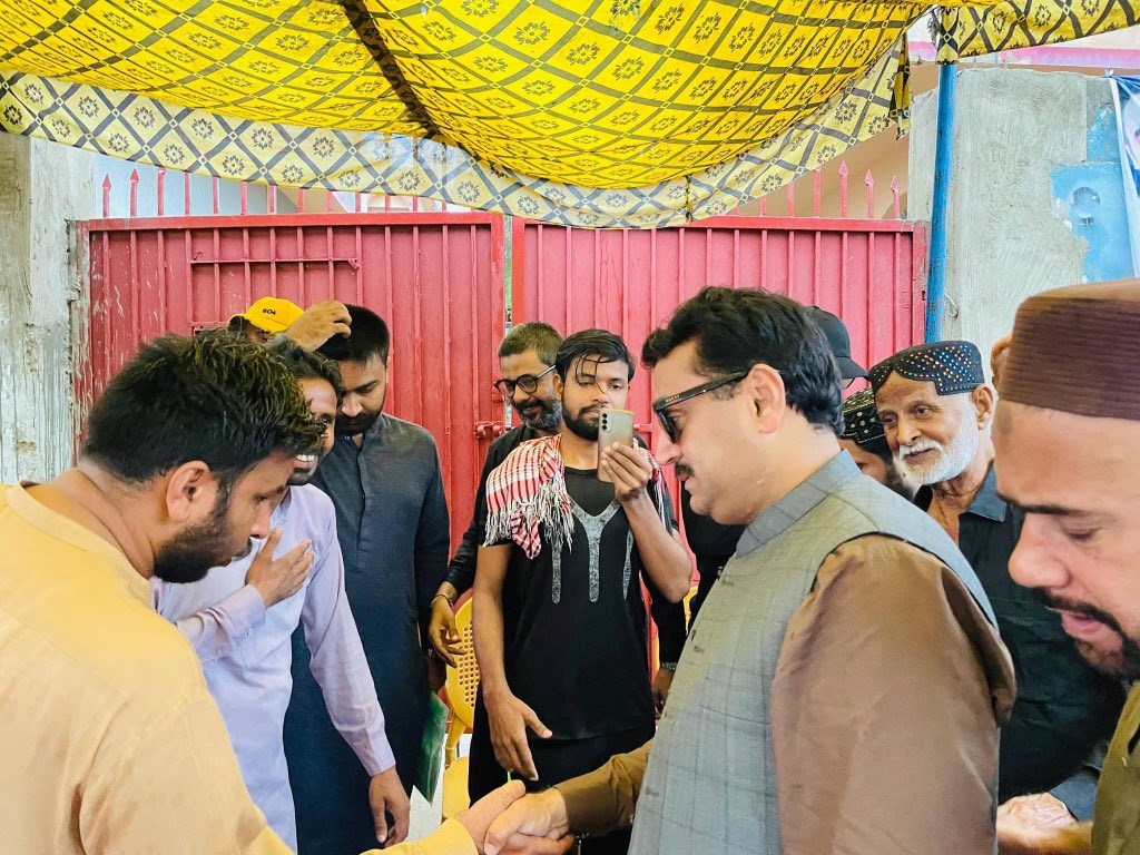MansoorUjjan01's tweet photo. Mayor Hyderabad @KashifShoroPPP visited PPP polling camps in Hyderabad for LA-40, Valley 01 on Kashmir election polling day.
He met workers and urged a peaceful, democratic process, saying workers are PPP’s real strength.
#PPP #LA40 #KashmirElections2026 #TeerChalega https://t.co/rOXbyxdduC