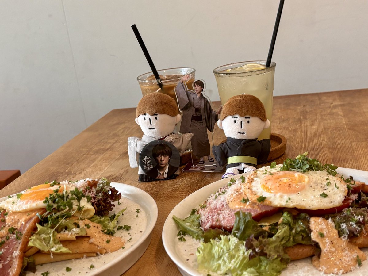 884___884's tweet photo. W越岡担でガレットたべてきました☺️❤️美味しかった✨そのあとイロハニに移動して越岡くんの買った化粧品諸々購入😆他にもいろんなロケ地巡りできて楽しかったです☺️毎度のことながら一生越岡くんの話して笑いすぎた〜！たのしかった〜！ありがとうございました🥰 https://t.co/TLMsVGYKsC