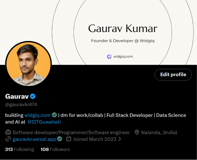 gauravkr474's tweet photo. Hi, I'm Gaurav, and I want to #connect with some amazing people. https://t.co/Rcv5kRujp5