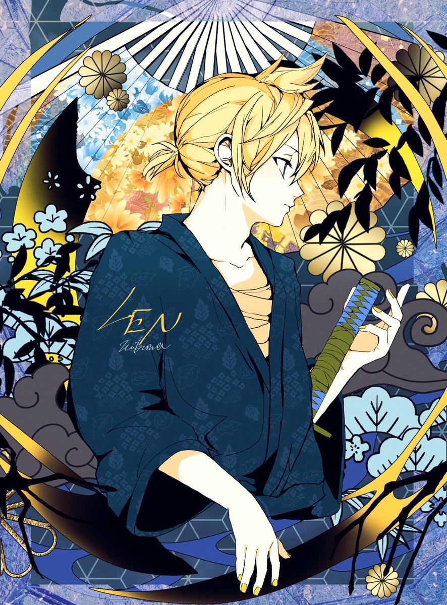 3kMA7's tweet photo. 鏡音レン🌒 https://t.co/LZnLxElJIK