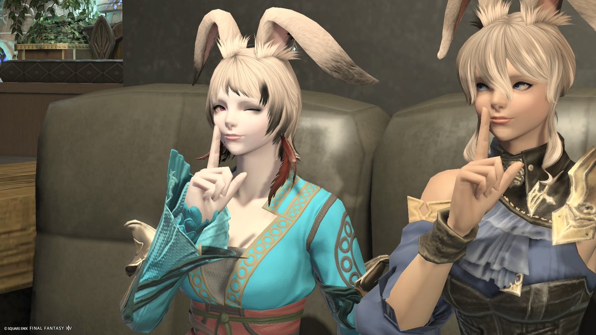ffxiv_minato's tweet photo. うさこ垂れ耳同盟のりりさん、贅沢に周回してお話してきた！
お盆休みしっかり休みなよー！
#対話店F https://t.co/HKrnL7XYoK