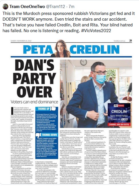 dp60plus's tweet photo. @Peta_CredlinAO VIC #auspol https://t.co/iO6BwlRYwB