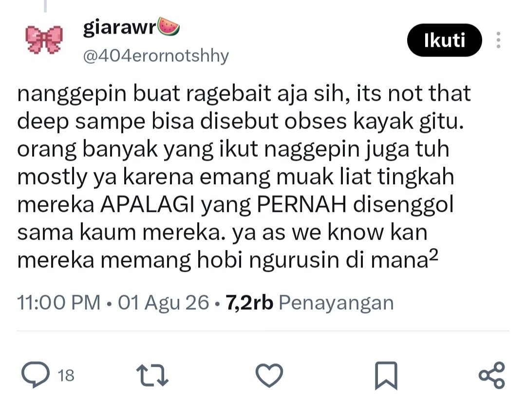 rkhiveee's tweet photo. mereka yg ragebait ke army mereka juga yg emosi 🤣 logika kpop stan tuh begini guys https://t.co/WHeYES4V0c