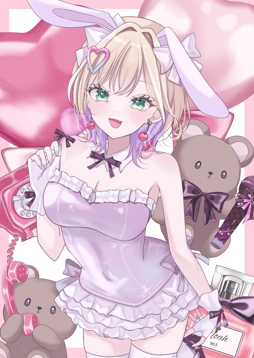 deko_mo10's tweet photo. お気に入りののあちゃんﾊﾞﾆｰ🐰🤍 
#バニーの日 https://t.co/hSggh737sV