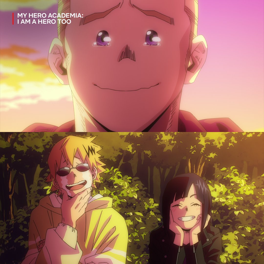Netflix_PH's tweet photo. spotted: the top heroes enjoying a performance by their beloved precious beautiful talented daughter Eri-chan 🥹🥹

#MyHeroAcademia #IAmAHeroToo #BokuNoHeroAcademia #僕のヒーローアカデミア https://t.co/fgvjuo0GMh
